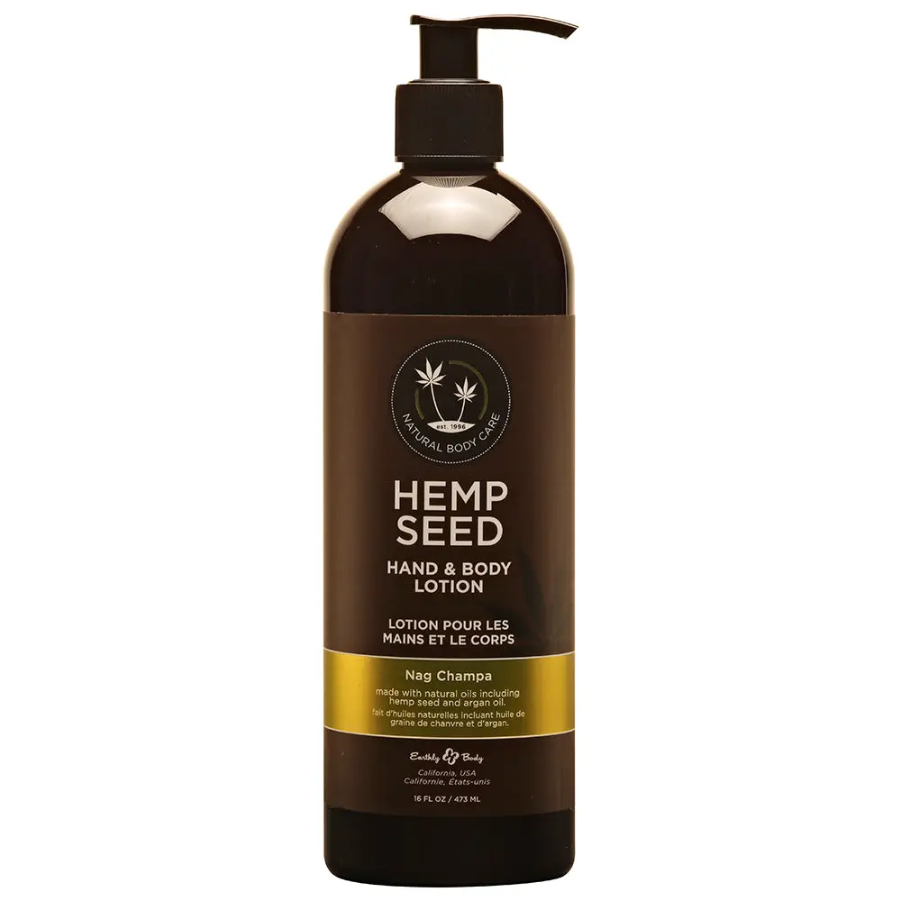 Earthly Body Hand & Body Lotion Nag Champa 16Oz. 1