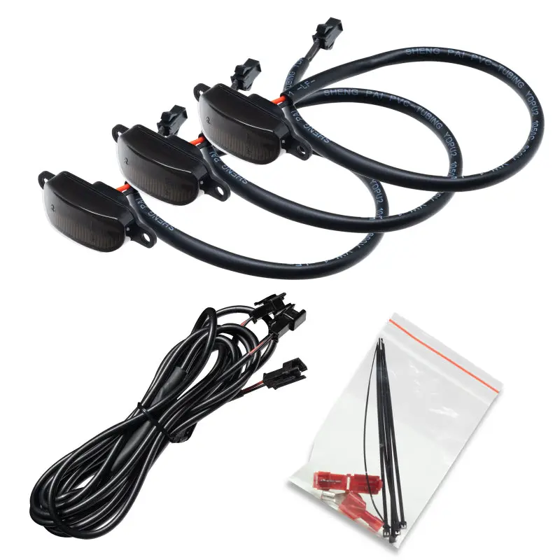 Oracle Universal Pre-Runner Style Led Grill Light Kit (New Style) - Amber W/Tinted Lens See Warranty 1