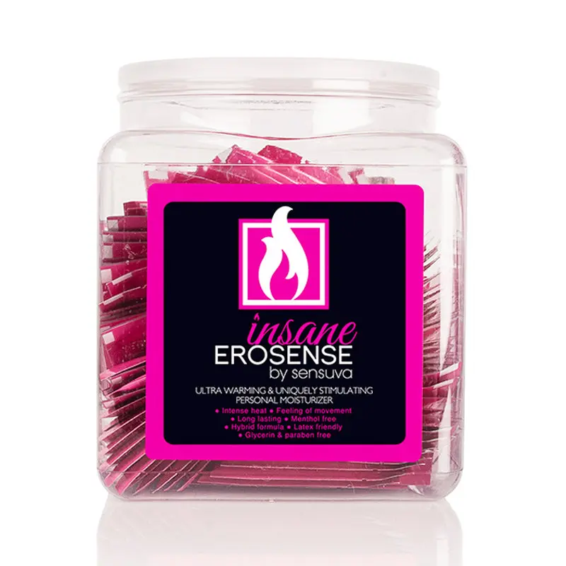 Sensuva Ultra-Stimulating On Insane Personal Moisturizer 100-Piece Fishbowl 1