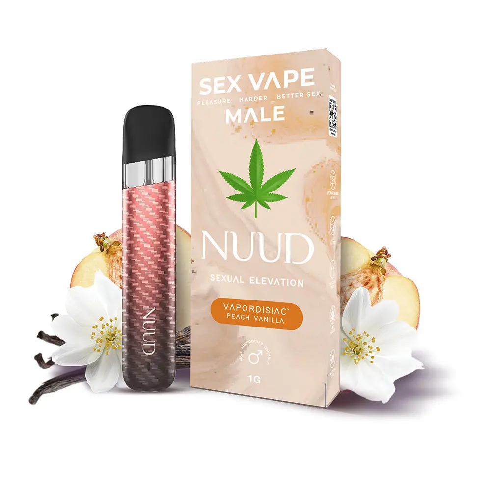 Nuud Male Vapordisiac Peach Vanilla 1