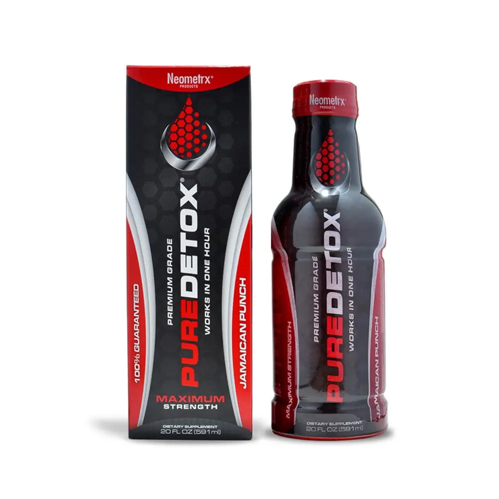 Pure Detox Maximum Strength 20Oz - Jamaican Punch 1