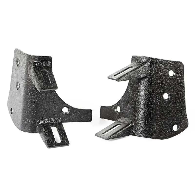 Rugged Ridge 97-06 Jeep Wrangler Tj Textured Black Dual A-Pillar Light Mount 1