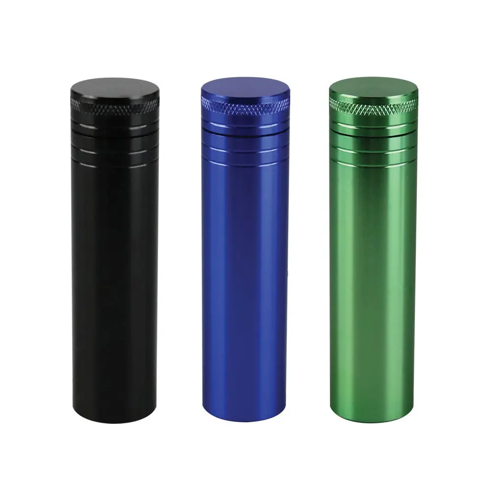 Aluminum Storage Tube - 3.85"X1" - Colors Vary 1