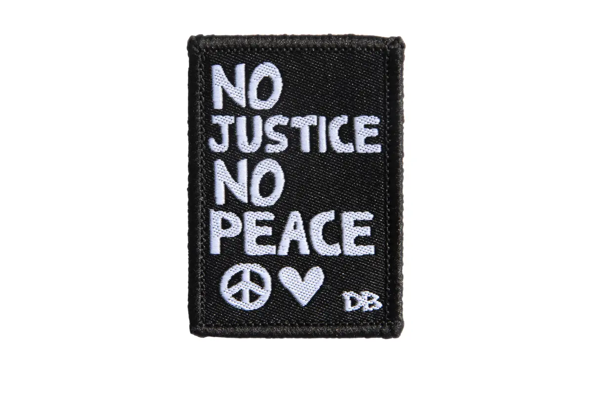 No Justice No Peace Patch 1