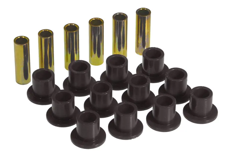 Prothane 61-68 International Scout 80/800 Spring & Shackle Bushings - Black 1