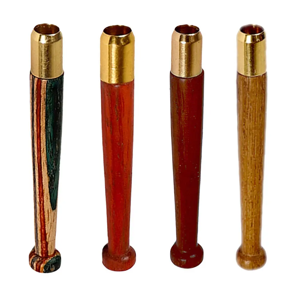 Wood Taster Bat W/ Brass Tip | Colors Vary 1