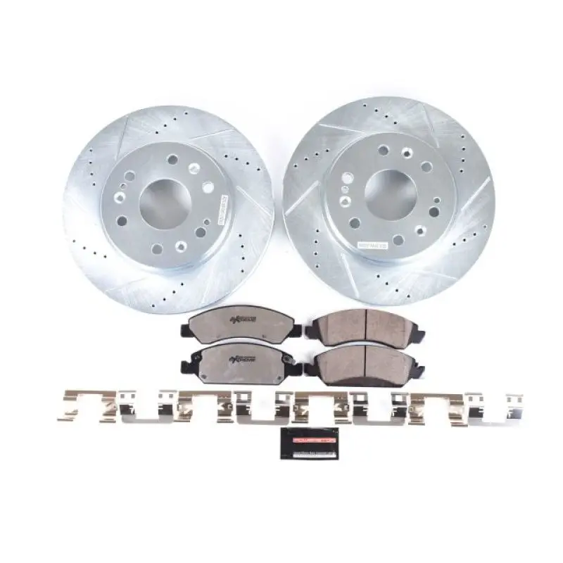 Power Stop 07-18 Chevrolet Silverado 1500 Front Z36 Truck & Tow Brake Kit 1