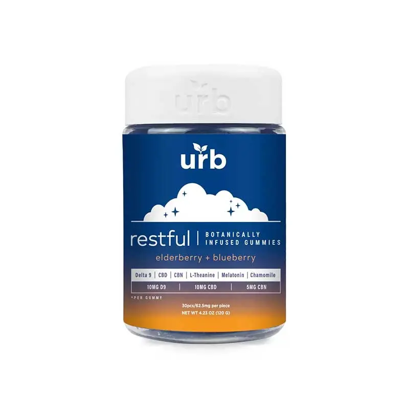Urb Restful Botanically Infused Gummies 1875Mg 2