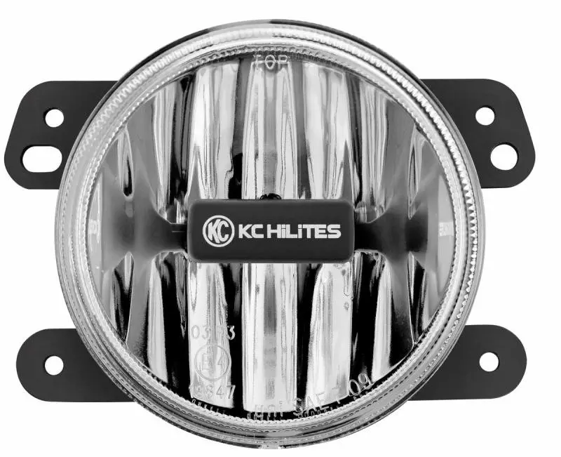Kc Hilites 10-18 Jeep Jk 4In. Gravity G4 Led Light 10W Sae/Ece Clear Fog Beam (Single) 1