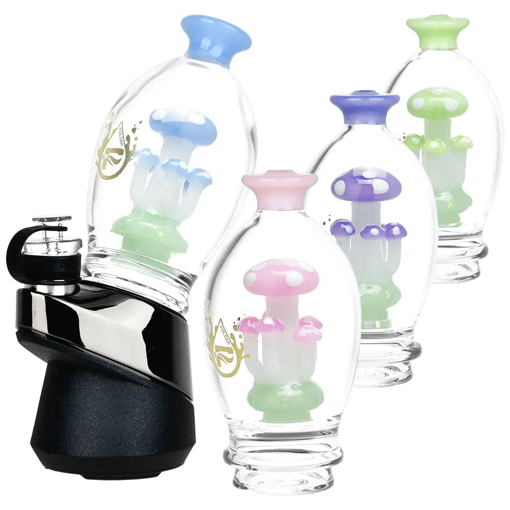 Pulsar Shroom Cluster Bubbler Attachment For Puffco Peak Pro-5.25"/Colors Vary 1