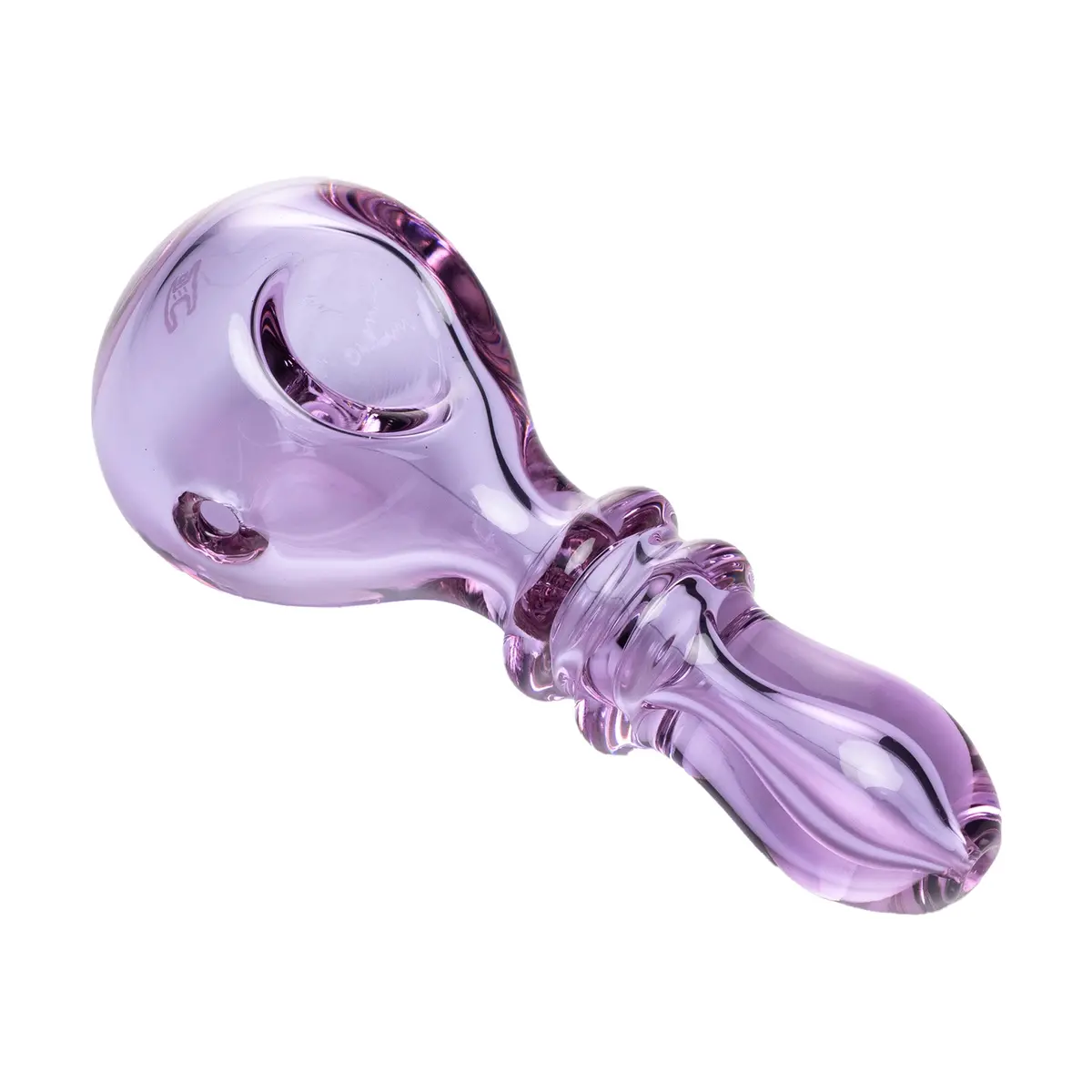 Human Grade Double Ring Spoon Pipe 4