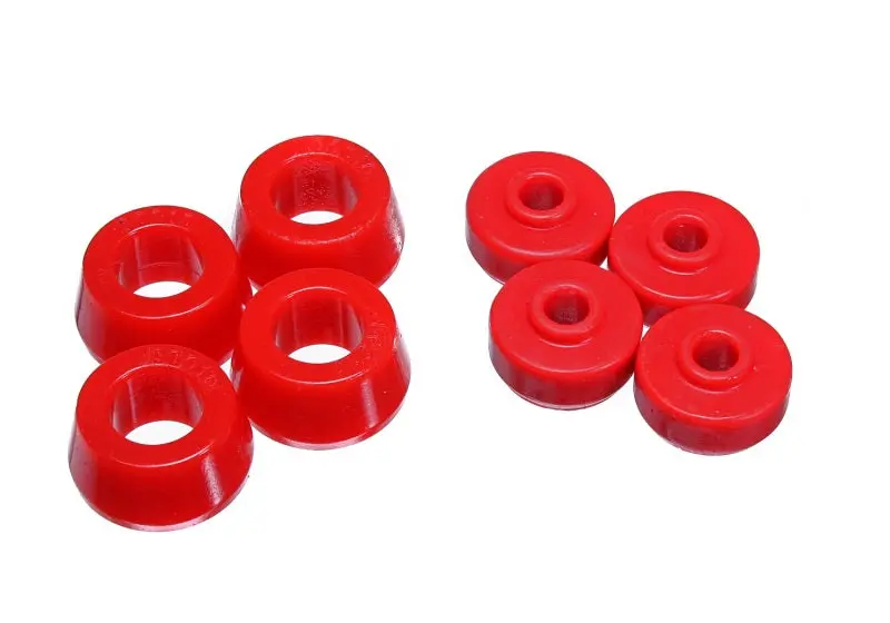 Energy Suspension 1996-2009 Toyota 4Runner Rear Shock Bushings (Red) 1
