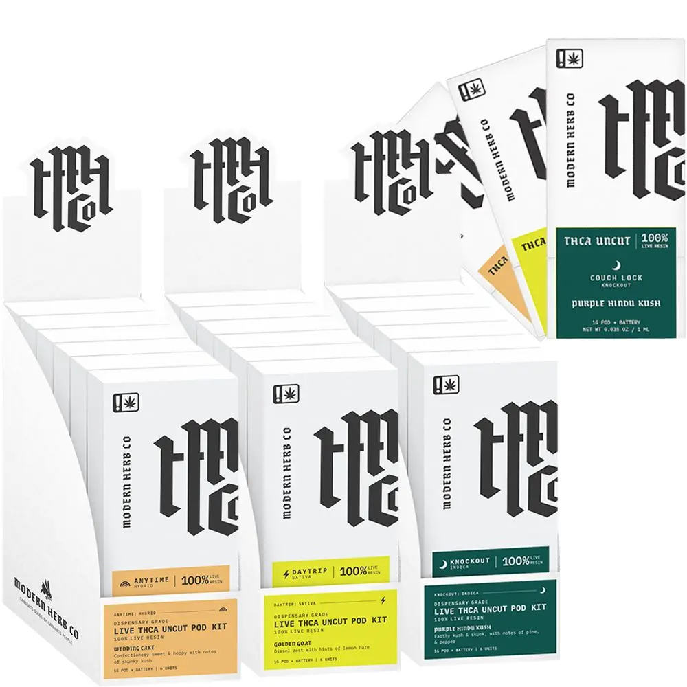 Modern Herb Co Live Uncut Thca Pod Starter Kit - 1G 1