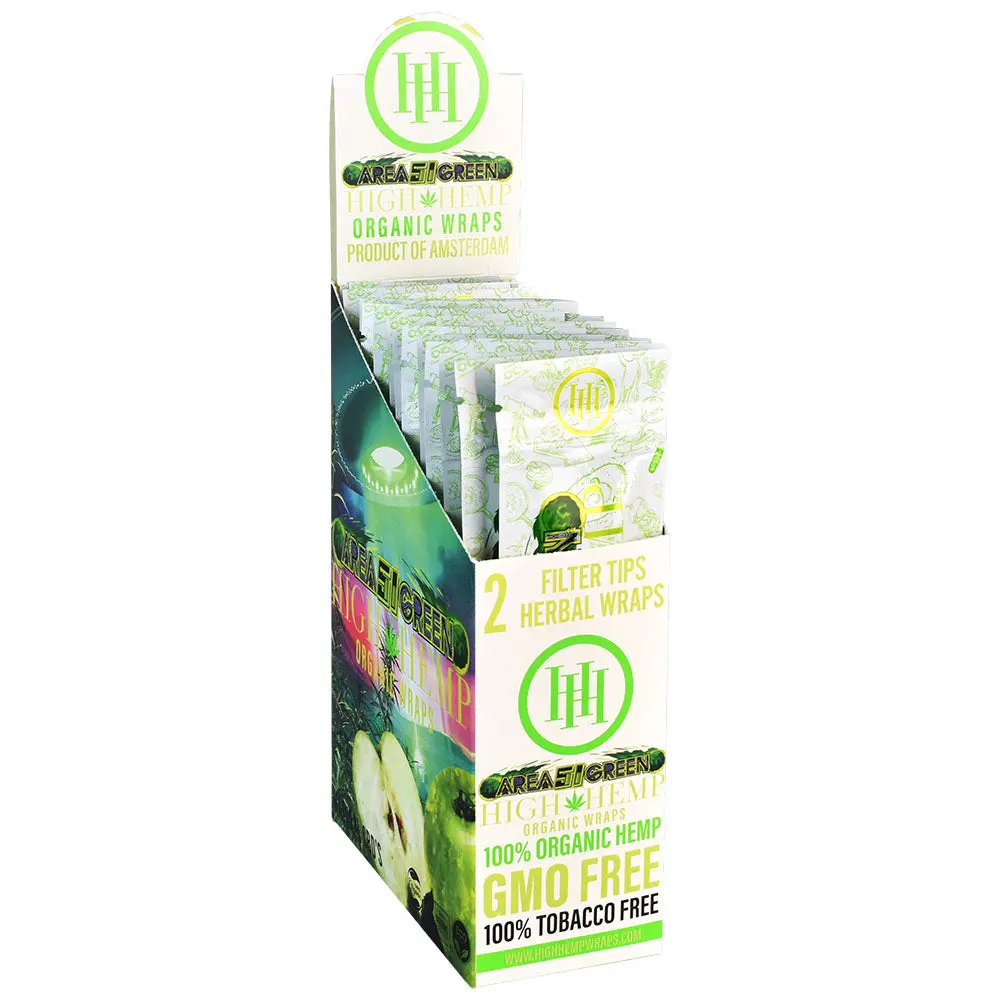 High Hemp Organic Cbd Wraps - 2Pknc 11