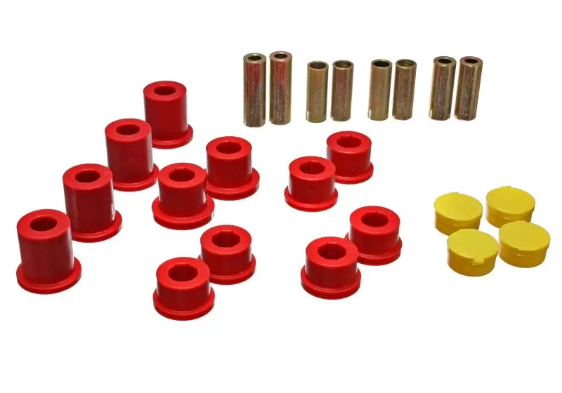 Energy Suspension 90-97 Mazda Miata Red Front Control Arm Bushing Set 1