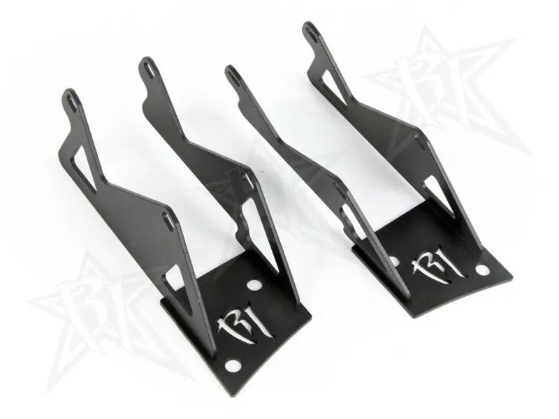 Rigid Industries Jeep Jk - Double A-Pillar Mount - Mounts 2 Sets Of Dually/D2 1