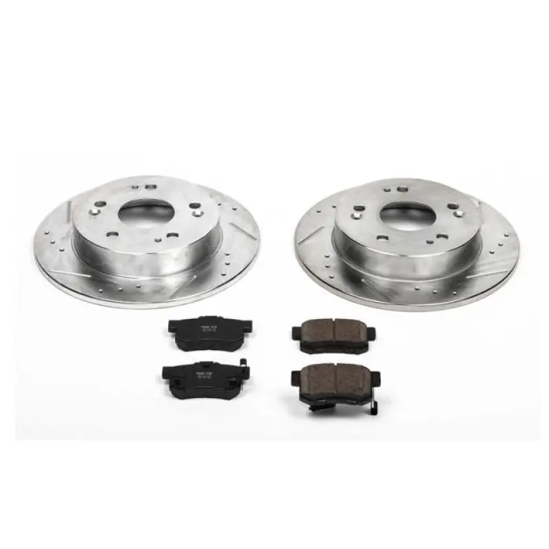Power Stop 13-15 Acura Ilx Rear Z23 Evolution Sport Brake Kit 1