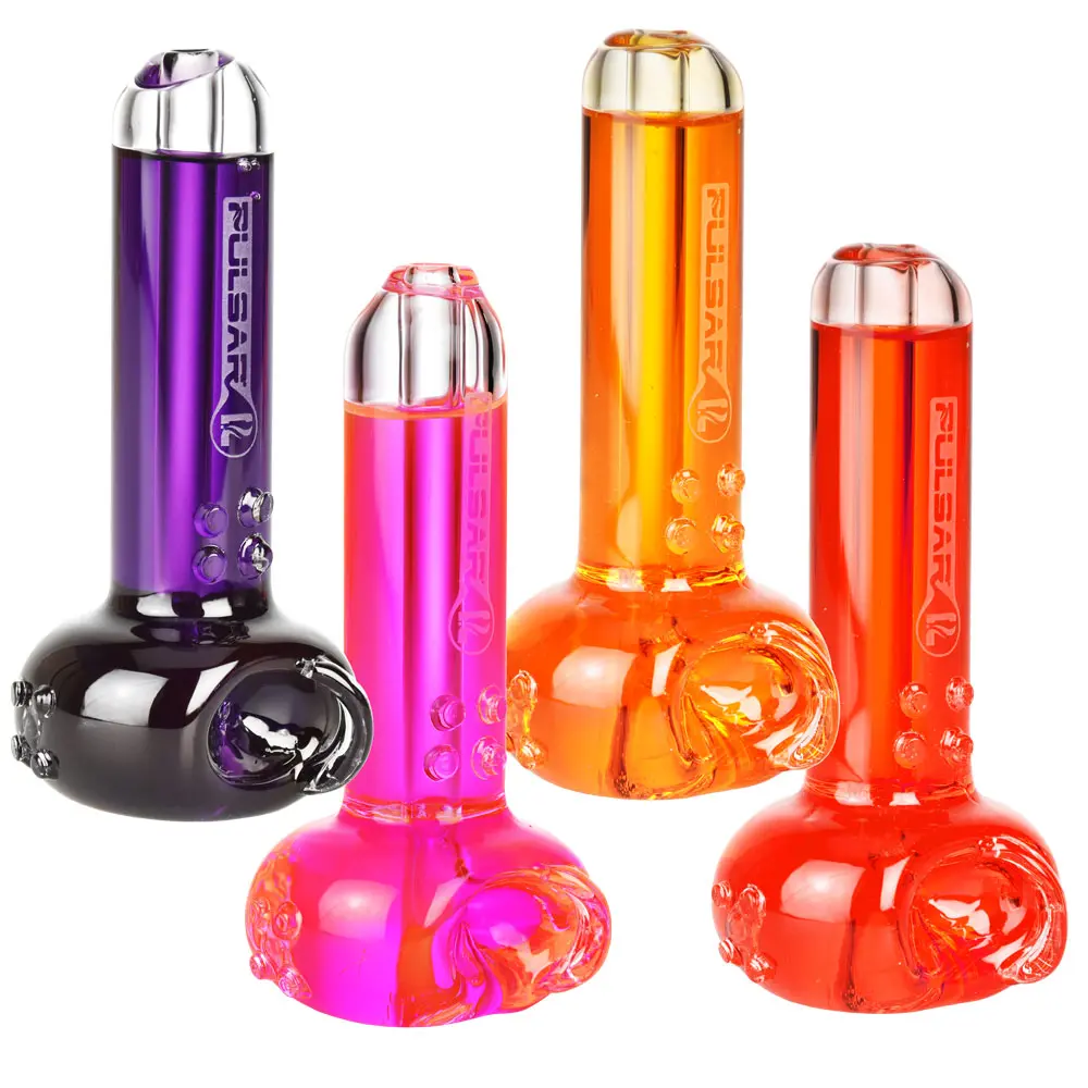 Pulsar Glycerin Series Freezable Spoon Bowl Hand Pipe - 4"/Colors Vary 2
