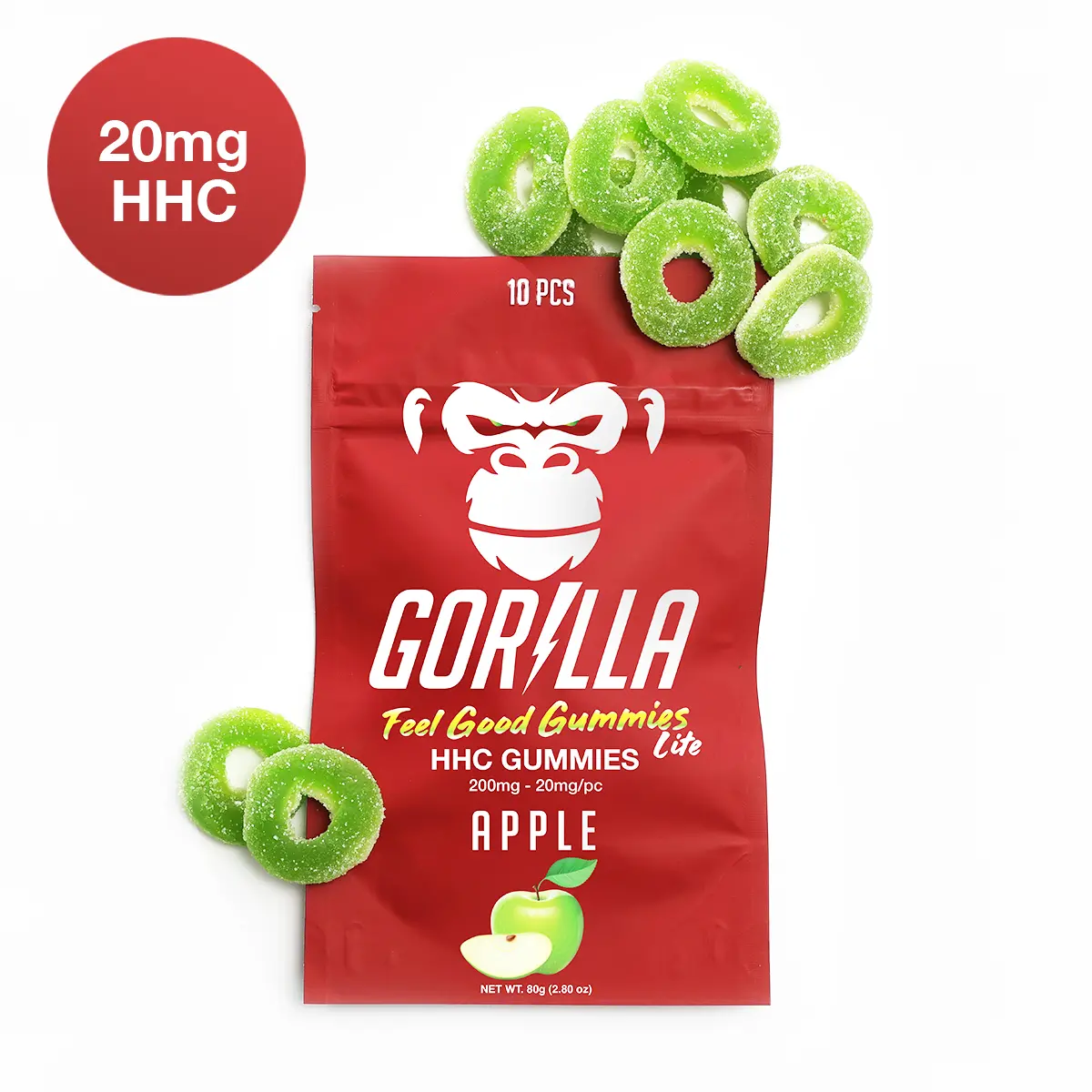 Hhc Gummies - 20Mg (10Pc) 1