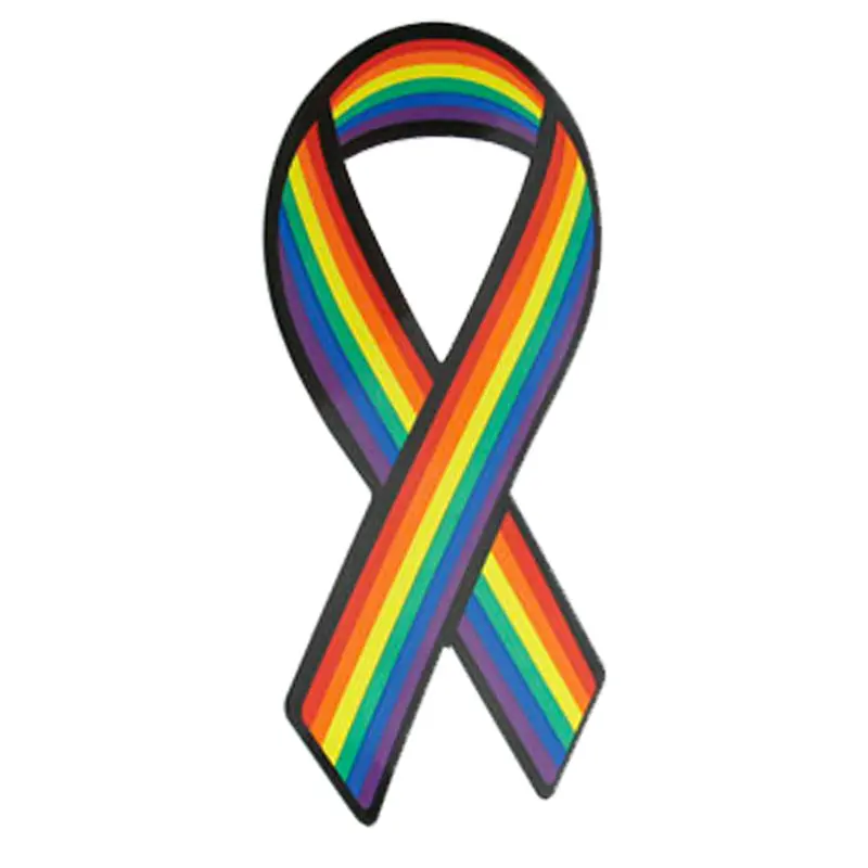 Gaysentials Pride Ribbon Magnet 1
