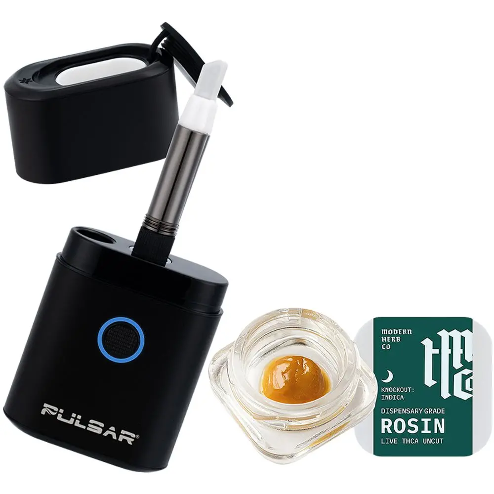 Pulsar Hot Knife Box W/ Modern Herb Co Thca Rosin Dabs Kit 1