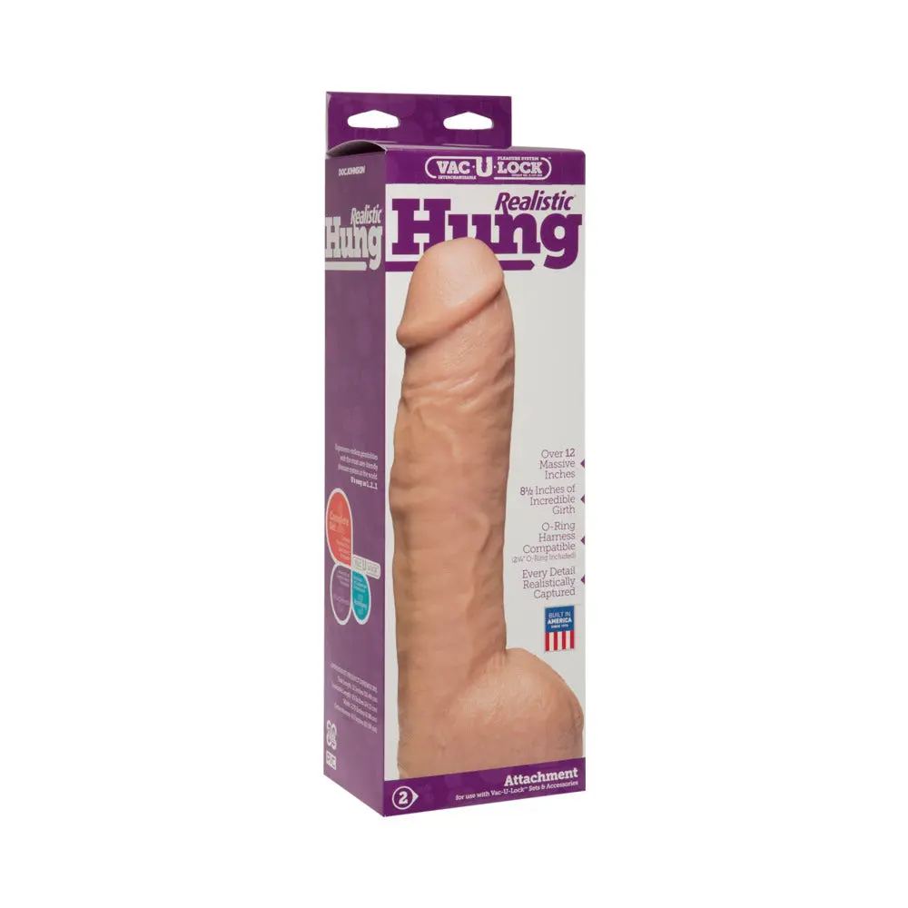 Vac-U-Lock - Realistic Hung White 1