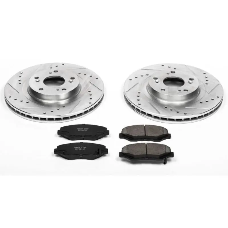 Power Stop 13-15 Acura Ilx Front Z23 Evolution Sport Brake Kit 1