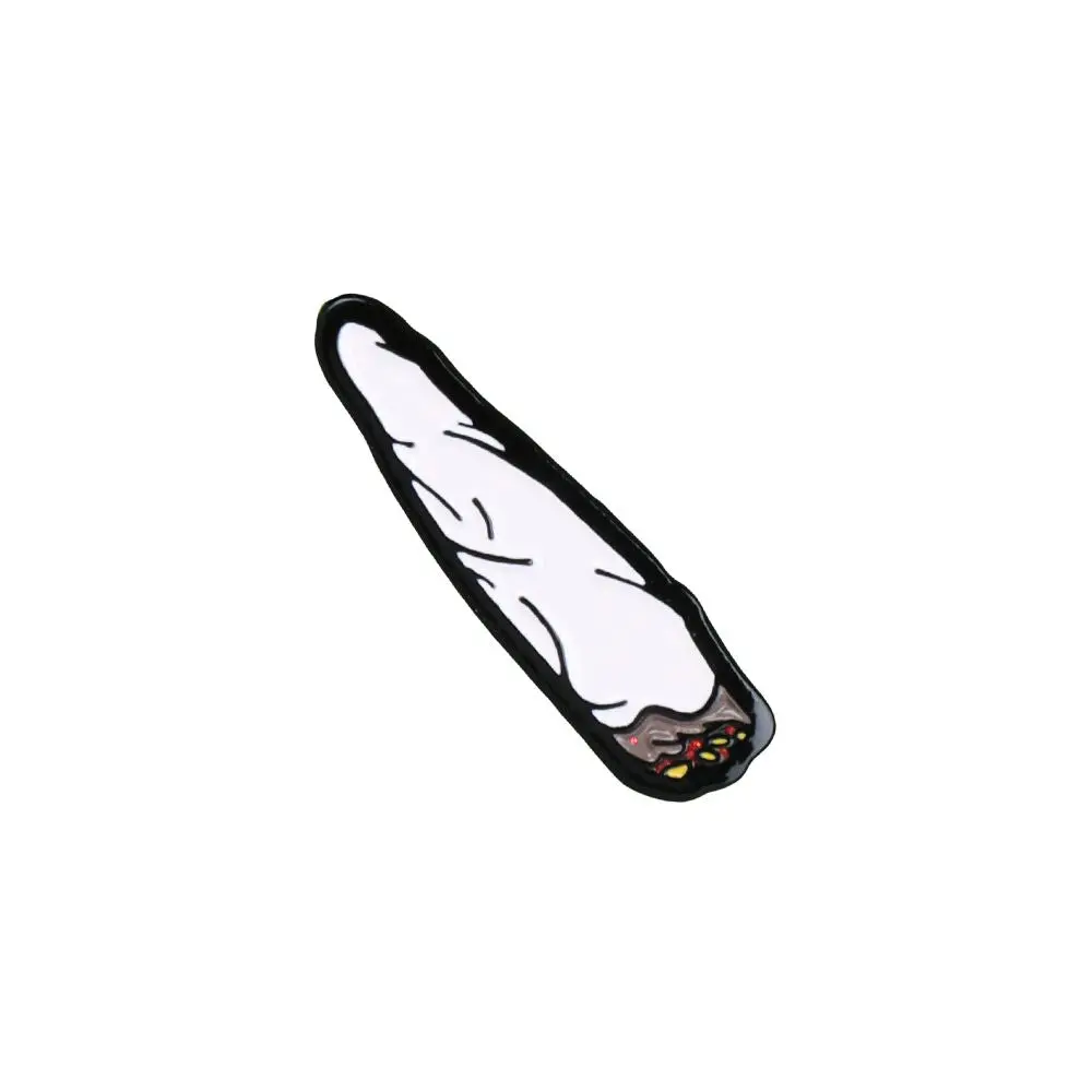 Wood Rocket Soft Enamel Lapel Pin - Joint 1
