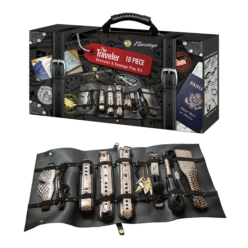 The Traveler Restraint & Bondage Play Kit - 10 Pcs 1