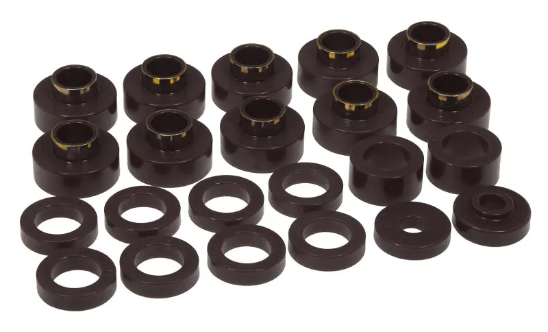 Prothane 80-86 Jeep Cj5/Cj7 Body Mount 22 Bushing Kit - Black 1