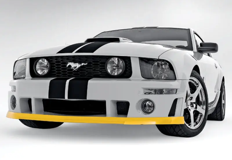 Roush 2005-2009 Ford Mustang Unpainted Chin Spoiler Kit (For 401422) 1