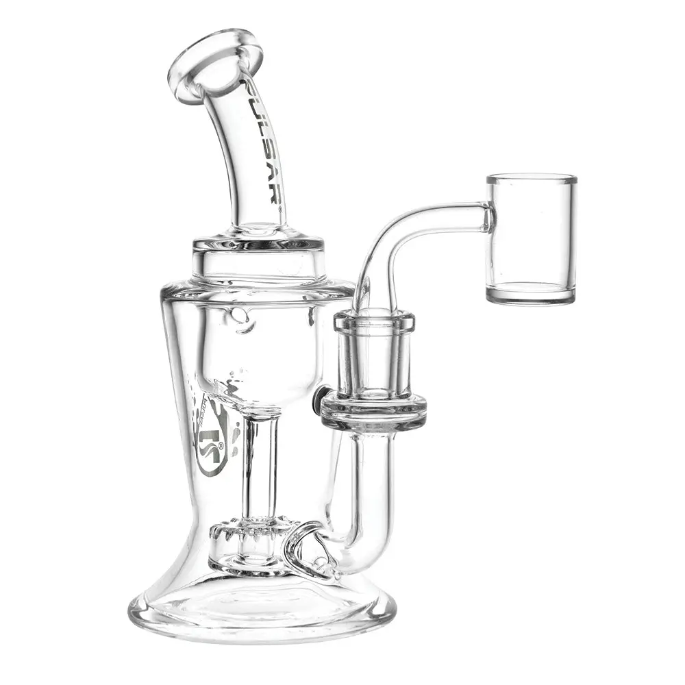 Pulsar Incycler Rig W/ Circ Perc - 6.75" / 14Mm F / Clear 1