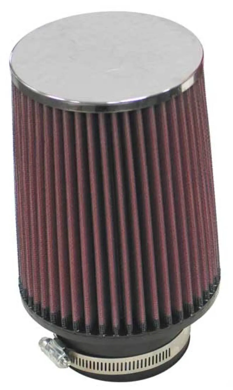 K&N Round Tapered Universal Air Filter 3 Inch Flange / 5 Inch Base / 4 1/2 Inch Top / 6 1/2 Inch Hei 1