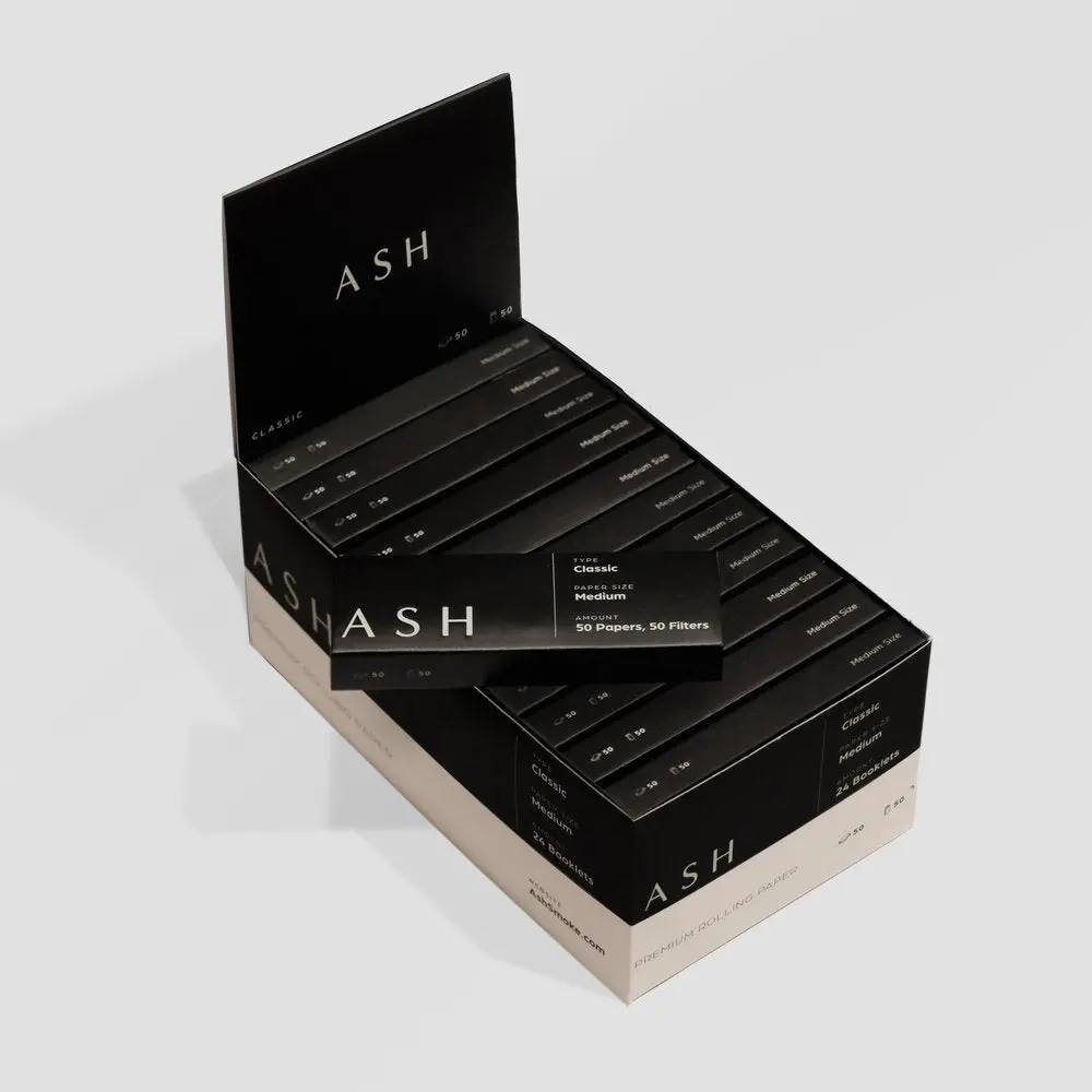Ash Rolling Papers | Medium | Classic | Box 1
