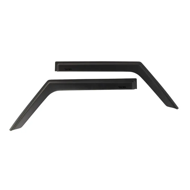 Rugged Ridge Window Visors Matte Black 18-19 2-Door Jeep Wrangler 1