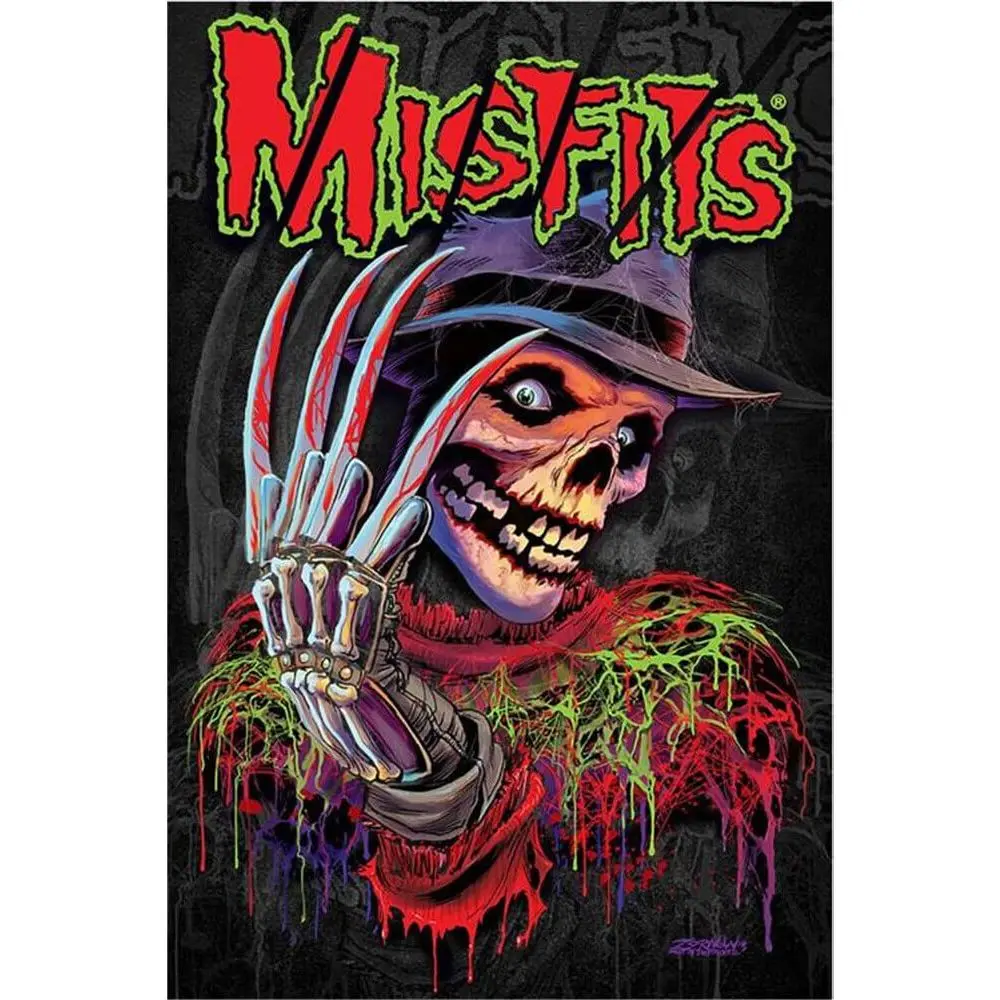 Misfits Nightmare Fiend Poster - 24"X33" 1