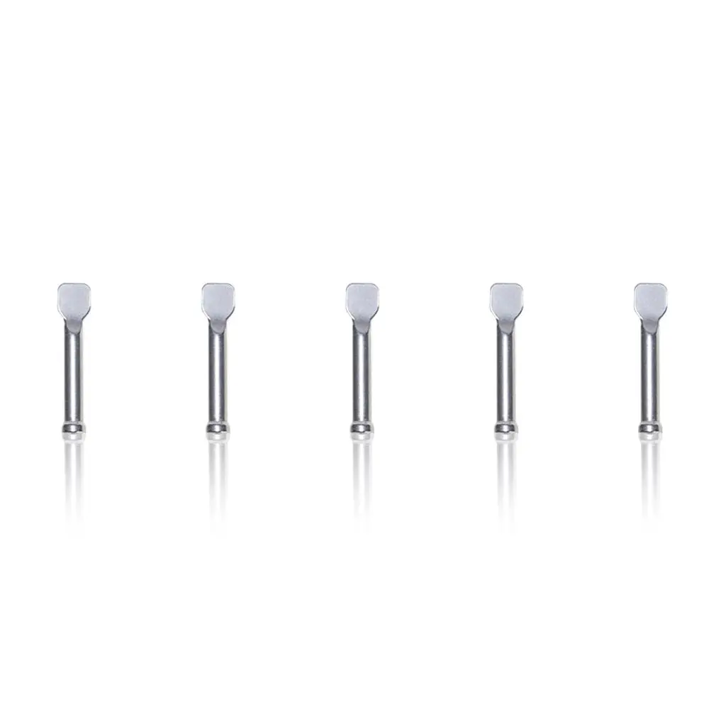 Ryot® 5 Pack Of Metal Dab Tools For Silicone Storage Container- New 1