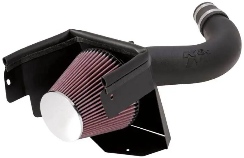 K&N 07 Jeep Wrangler V6-3.8L Performance Intake Kit 1
