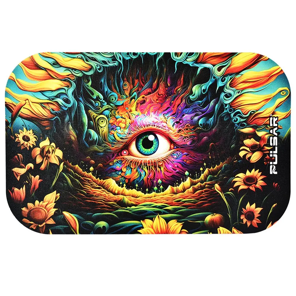 Pulsar Magnetic Rolling Tray Lid - Sunflower Of The Mind / 11"X7" 1