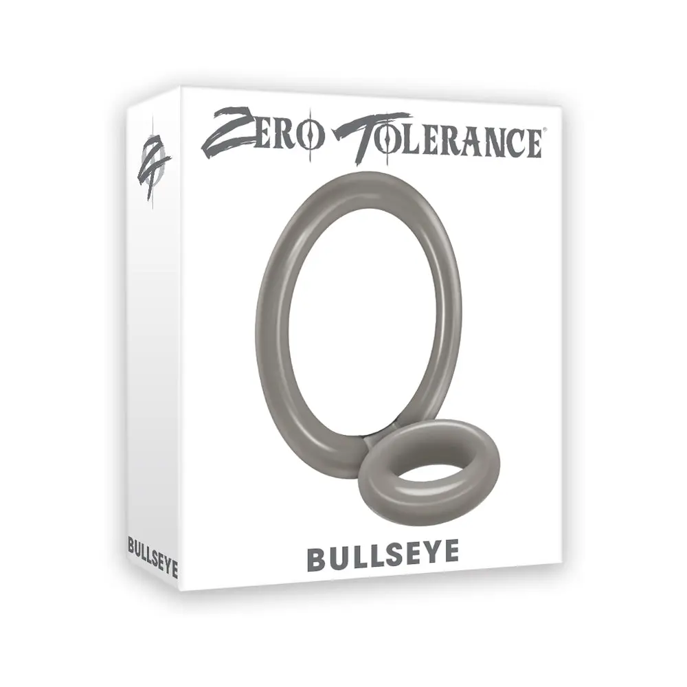Zero Tolerance Bullseye Dual Ring Cockring Smoke 1