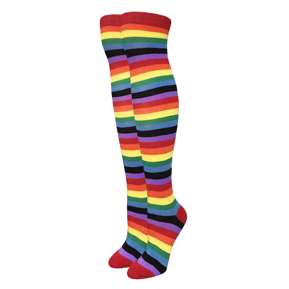Julietta Rainbow Over The Knee Socks 1