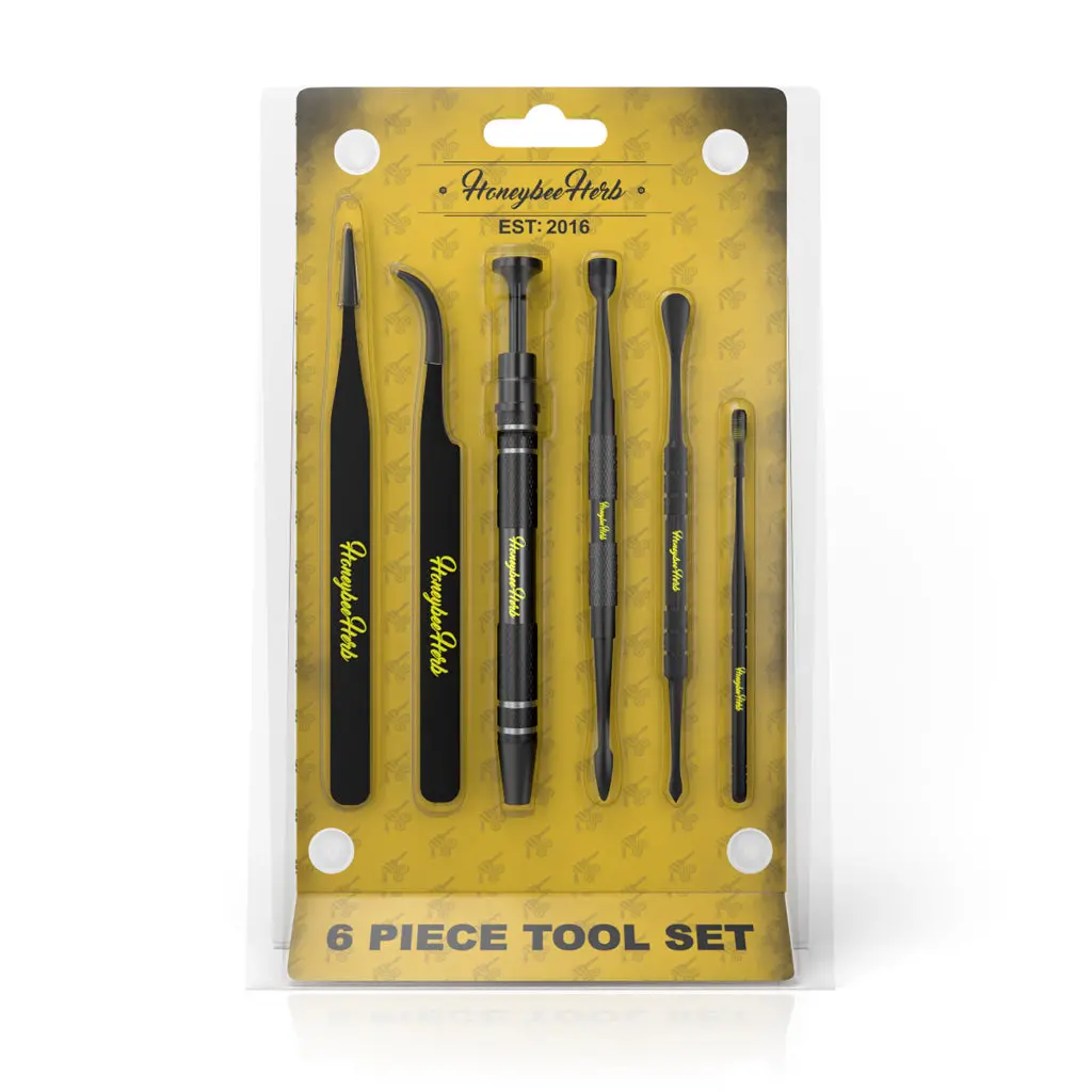 Honeybee Herb Dab Tool Set 6Pcs 1
