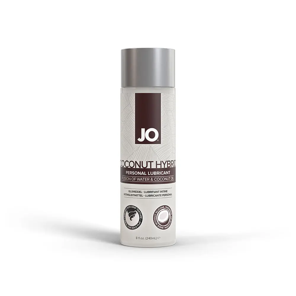 Jo Coconut Hybrid Original Lubricant 8 Oz. 1