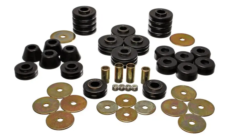 Energy Suspension 73-95 K5 Blazer Black Body(Cab) Mount Set 1
