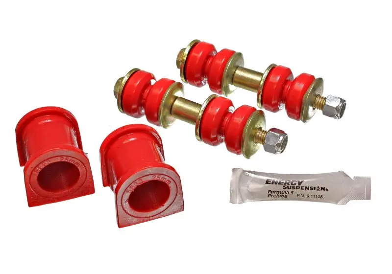 Energy Suspension 04-07 Scion Xb Red 25Mm Front Sway Bar Bushing Set 1