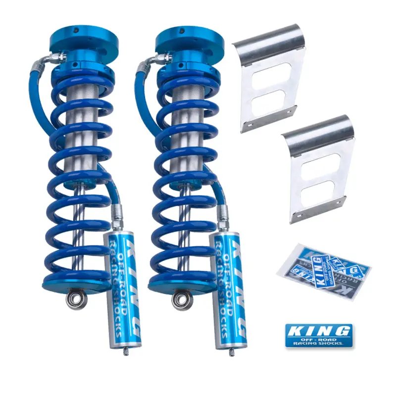 King Shocks 2005+ Ford F-250/F-350 4Wd Front 2.5 Dia Remote Reservoir Coilover Conversion (Pair) 1