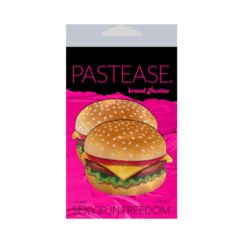 Pastease Burger: Delicious Cheeseburger Nipple Pasties 1