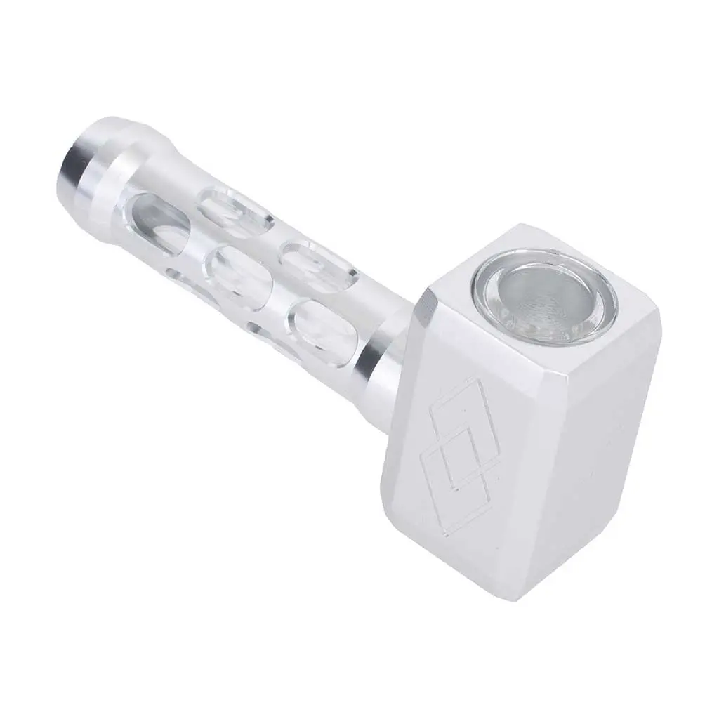 Hammer Aluminium Glass Pipe 3