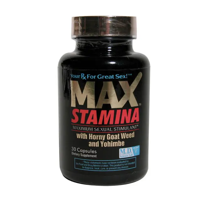 Maxstamina Maximum Sexual Stimulant 30-Capsule Bottle 1