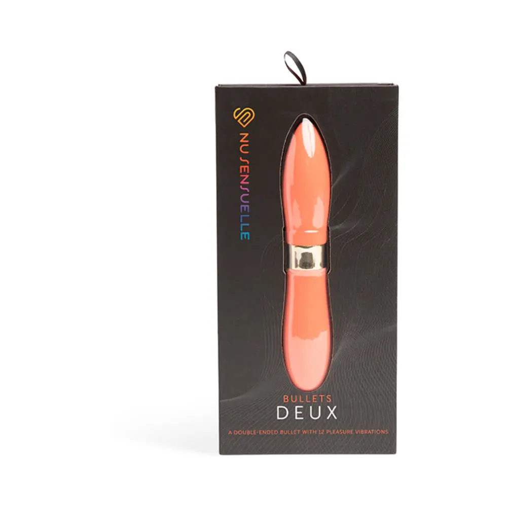 Nu Sensuelle Double Ended Deux Bullet Coral 1